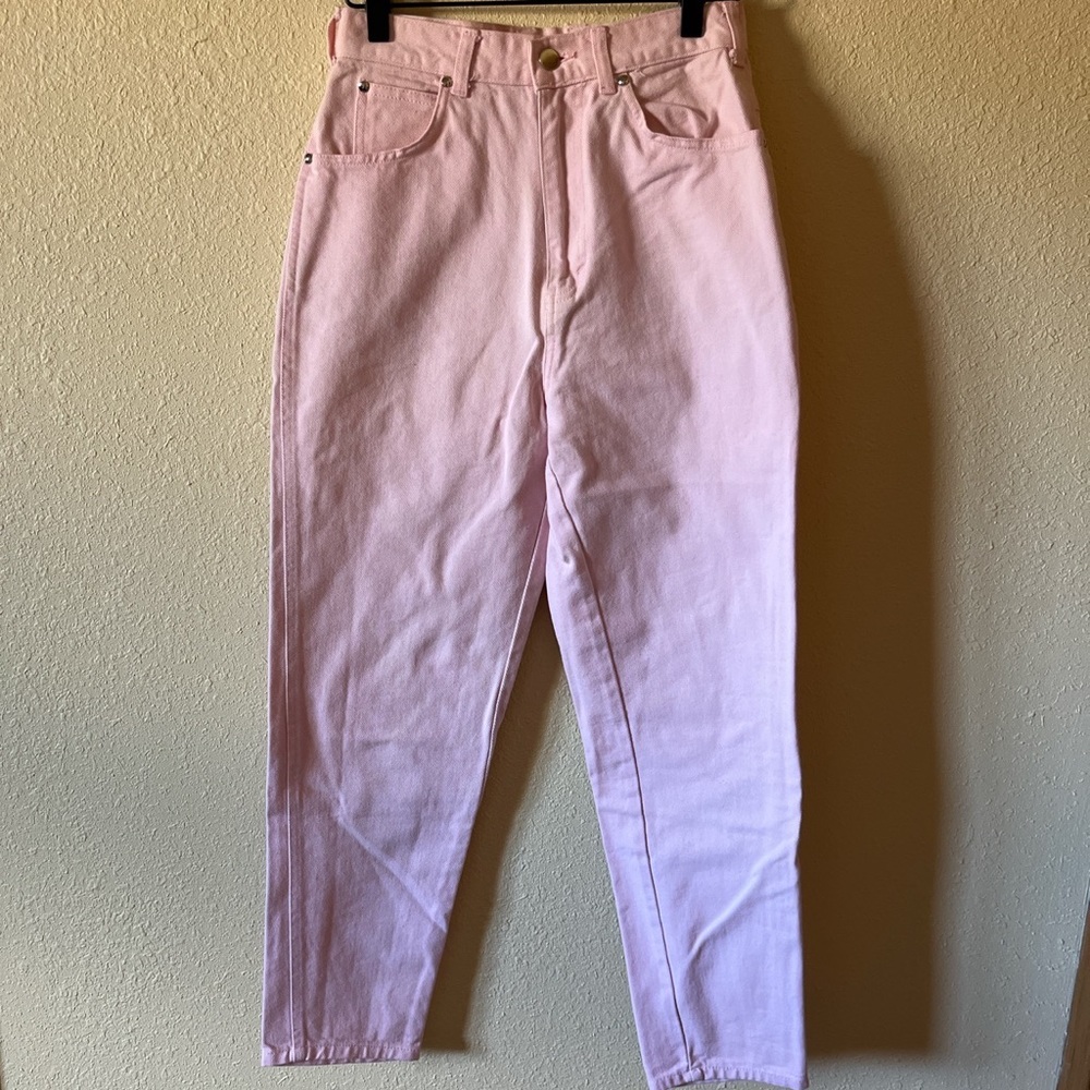 Denim Republic Pink High-Waisted Jeans Size 7/8